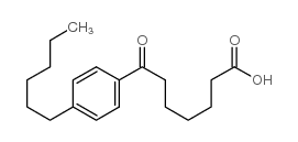 7-(4-hexylphenyl)-7-oxoheptanoic acid Structure