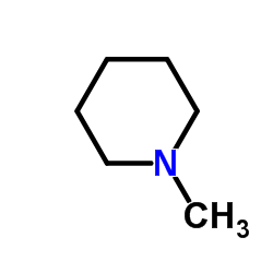 1-Methylpiperidine Structure