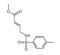 methyl 4-[(4-methylphenyl)sulfonylamino]but-2-enoate Structure
