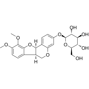 Methylnissolin-3-O-glucoside structure