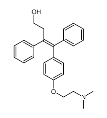 (3Z)-4-{4-[2-(Dimethylamino)ethoxy]phenyl}-3,4-diphenyl-3-buten-1 -ol Structure