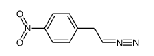 1-(2-Diazo-ethyl)-4-nitro-benzene结构式