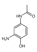 N-(3-氨基-4-羟基苯基)乙酰胺结构式