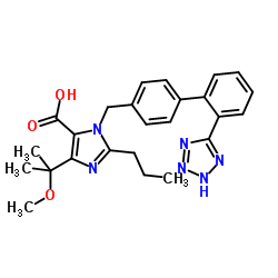 O-甲基醚奥美沙坦酸结构式