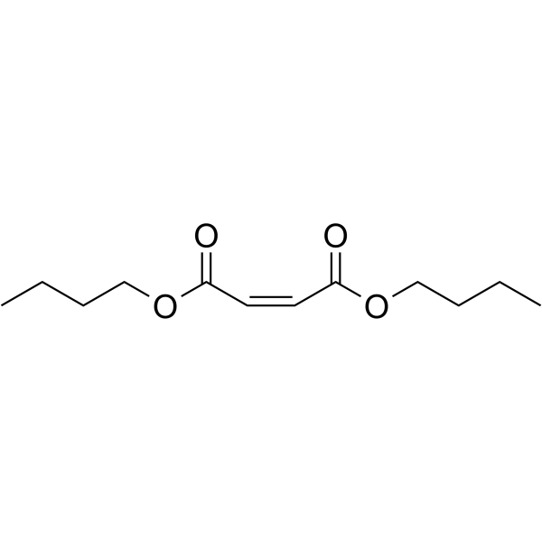 马来酸二丁酯结构式