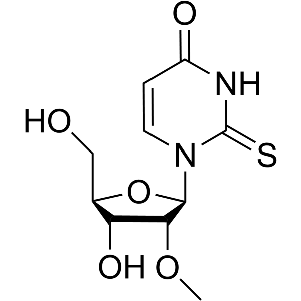 2’-O-Methyl-2-thiouridine Structure