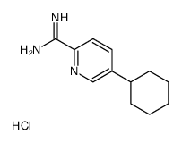 5-环己基吡啶甲酰胺盐酸盐结构式