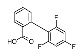 2-(2,4,6-trifluorophenyl)benzoic acid结构式