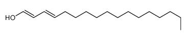 heptadeca-1,3-dien-1-ol结构式