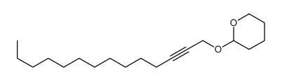 2-tetradec-2-ynoxyoxane结构式