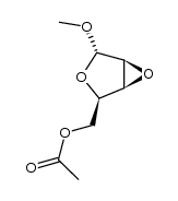 methyl 2,3-anhydro-α-D-lyxofuranoside结构式