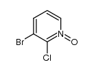 3-bromo-2-chloropyridine 1-oxide Structure