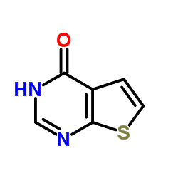 噻吩并[2,3-d]嘧啶-4(3H)-酮结构式