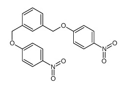 1,3-bis[(4-nitrophenoxy)methyl]benzene结构式