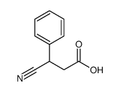 3-Cyano-3-phenylpropanoic acid Structure