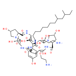 Pneumocandin-bo derivitive Structure