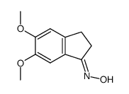 5,6-dimethoxy-indan-1-one oxime Structure