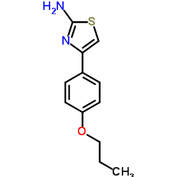 4-(4-PROPOXY-PHENYL)-THIAZOL-2-YLAMINE Structure