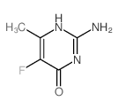 4(3H)-Pyrimidinone,2-amino-5-fluoro-6-methyl- picture