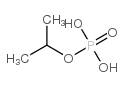 磷酸单(1-甲基乙基)酯结构式