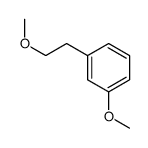 1-methoxy-3-(2-methoxyethyl)benzene Structure