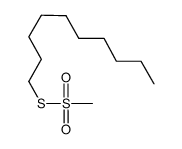 癸基甲硫代磺酸酯结构式