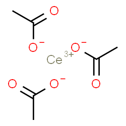 Cerium(Iii) Acetate Sesquihydrate Structure