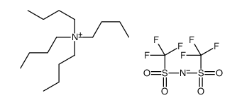 四丁基铵双三氟甲烷磺酰亚胺结构式