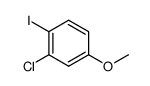 2-chloro-1-iodo-4-methoxybenzene Structure