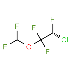(R)-Enflurane结构式