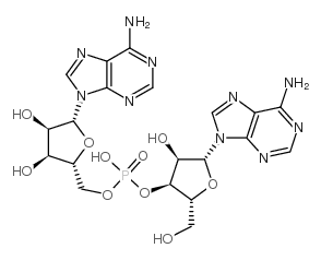 Adenosine, adenylyl-(3'®5')- structure