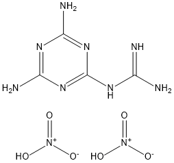 二甲双胍EP杂质B二硝酸酯结构式