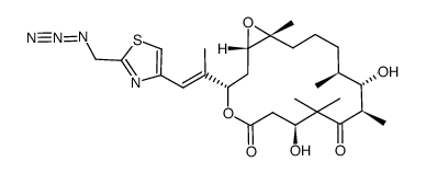 21-azido-epothilone B Structure