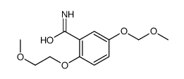 2-(2-methoxyethoxy)-5-(methoxymethoxy)benzamide Structure