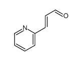 (E)-3-pyridin-2-ylprop-2-enal结构式