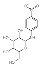 D-Glucopyranosylamine,N-(4-nitrophenyl)-结构式
