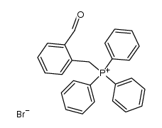 (2-formylbenzyl)triphenylphosphonium bromide Structure
