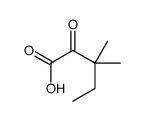 3,3-Dimethyl-2-oxopentanoic acid结构式