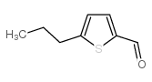 5-丙基-噻吩-2-甲醛结构式