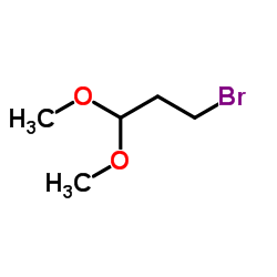 1-溴-3,3-二甲氧基丙烷结构式