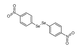 bis(4-nitrophenyl) diselenide Structure