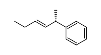 (+)-(2S,E)-2-phenyl-3-hexene结构式