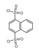 naphthalene-1,4-disulfonyl chloride Structure