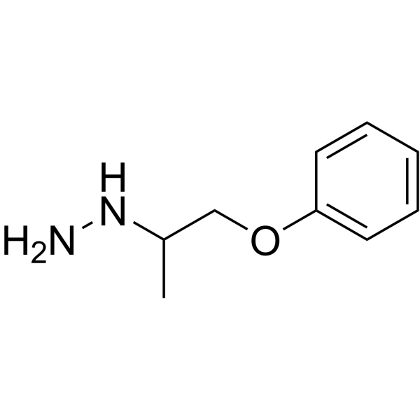 Fenoxypropazine structure