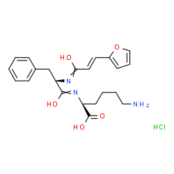 FA-Phe-Lys-OH · HCl Structure