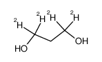 1,1,3,3-tetradeutero propane-1,3-diol结构式