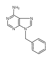 9-苄基-9h-嘌呤-6-胺结构式