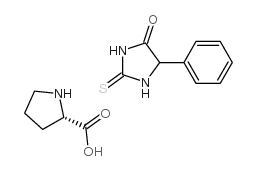 苯基硫代乙内酰脲-脯氨酸结构式