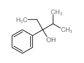 Benzenemethanol, a-ethyl-a-(1-methylethyl)- Structure