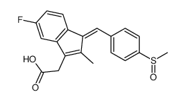 (Z)-()-5-fluoro-2-methyl-1-[[4-(methylsulphinyl)phenyl]methylene]-1H-indene-3-acetic acid picture